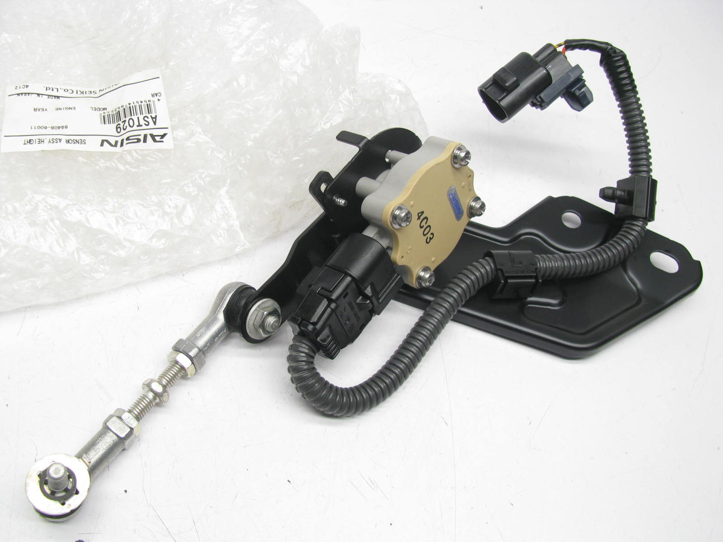 Left Rear Ride Height Sensor Aisin AST029 / 89408-60011