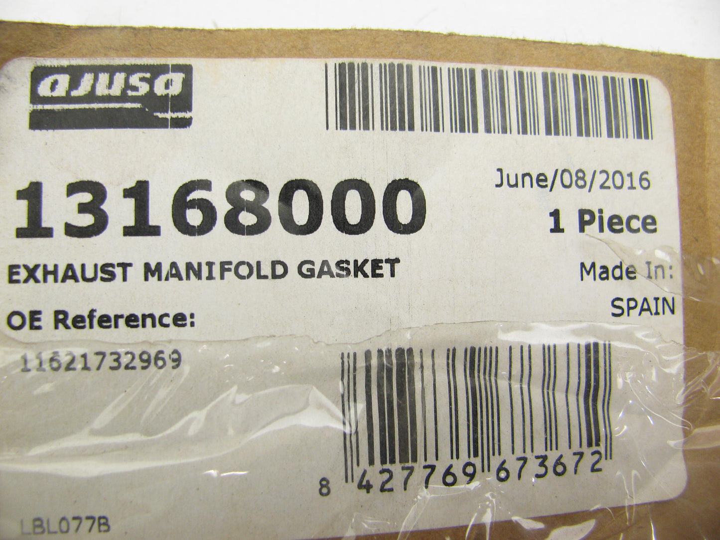 Ajusa 13168000 Exhaust Manifold Gasket