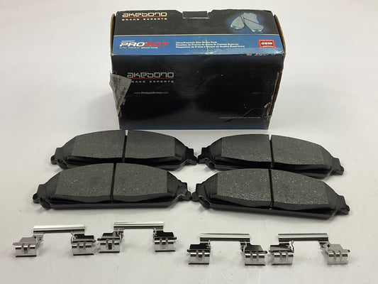 Akebono ACT1056 ProACT Ultra Premium Ceramic Disc Brake Pads - FRONT