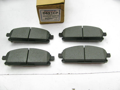 Akebono ACT691 Ceramic Disc Brake Pads - Front