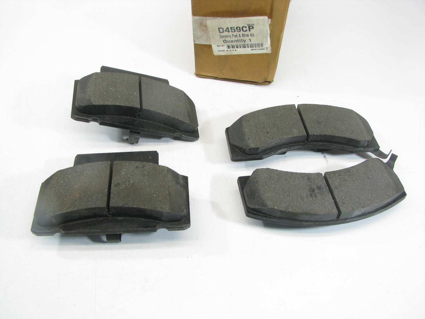 Akebono D459CP Ceramic Disc Brake Pad Set - Front
