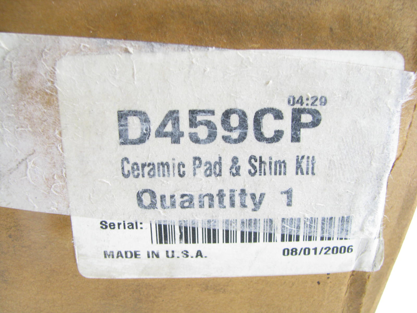 Akebono D459CP Ceramic Disc Brake Pad Set - Front