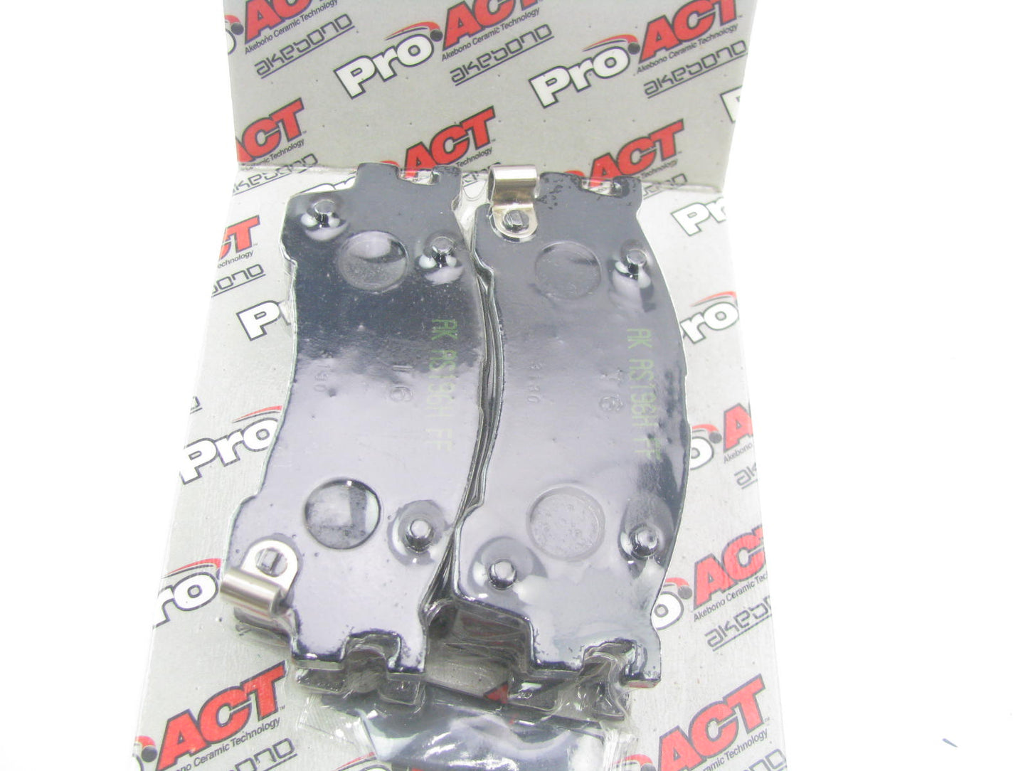 Akebono D637CP Ceramic Disc Brake Pads - Front