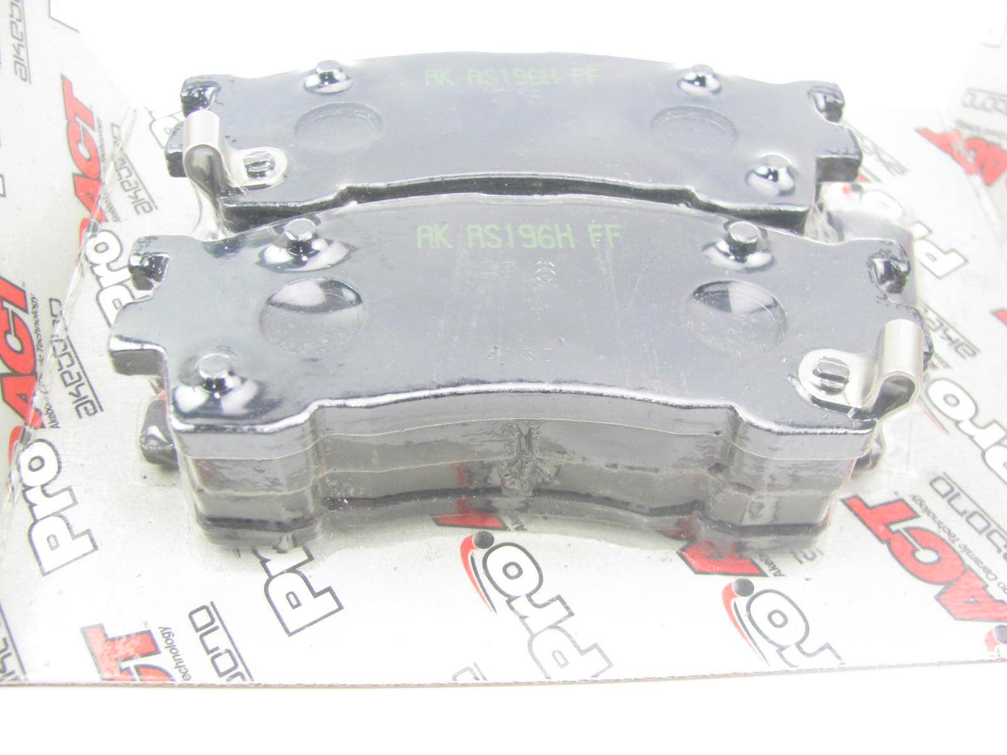 Akebono D637CP Ceramic Disc Brake Pads - Front
