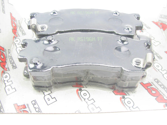 Akebono D637CP Ceramic Disc Brake Pads - Front