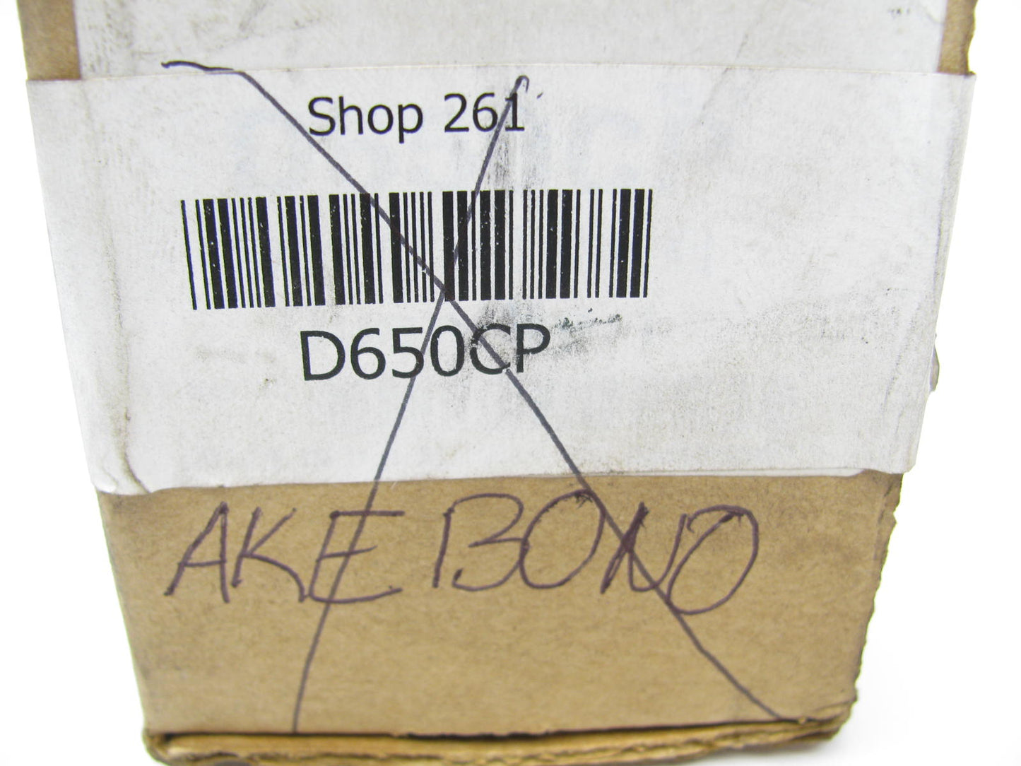 Akebono D650CP Premium Ceramic Frond Disc Brake Pads