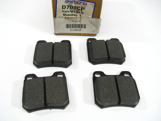 Akebono D709CP Rear Disc Brake Pads - Ceramic
