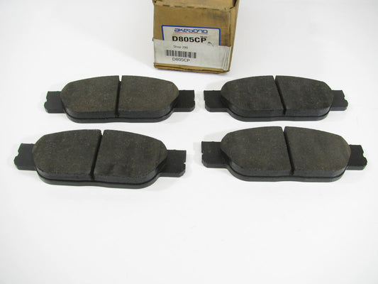 Akebono D805CP Front Disc Brake Pads For 2000-2002 Jaguar, 2002-2004 Thunderbird