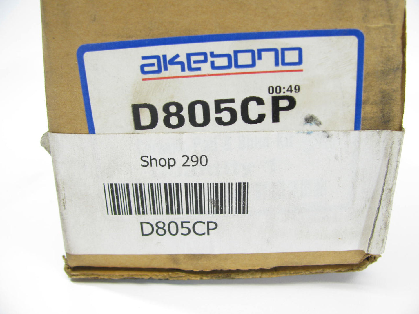 Akebono D805CP Front Disc Brake Pads For 2000-2002 Jaguar, 2002-2004 Thunderbird