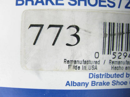 Relined Albany 773 Brake Shoes