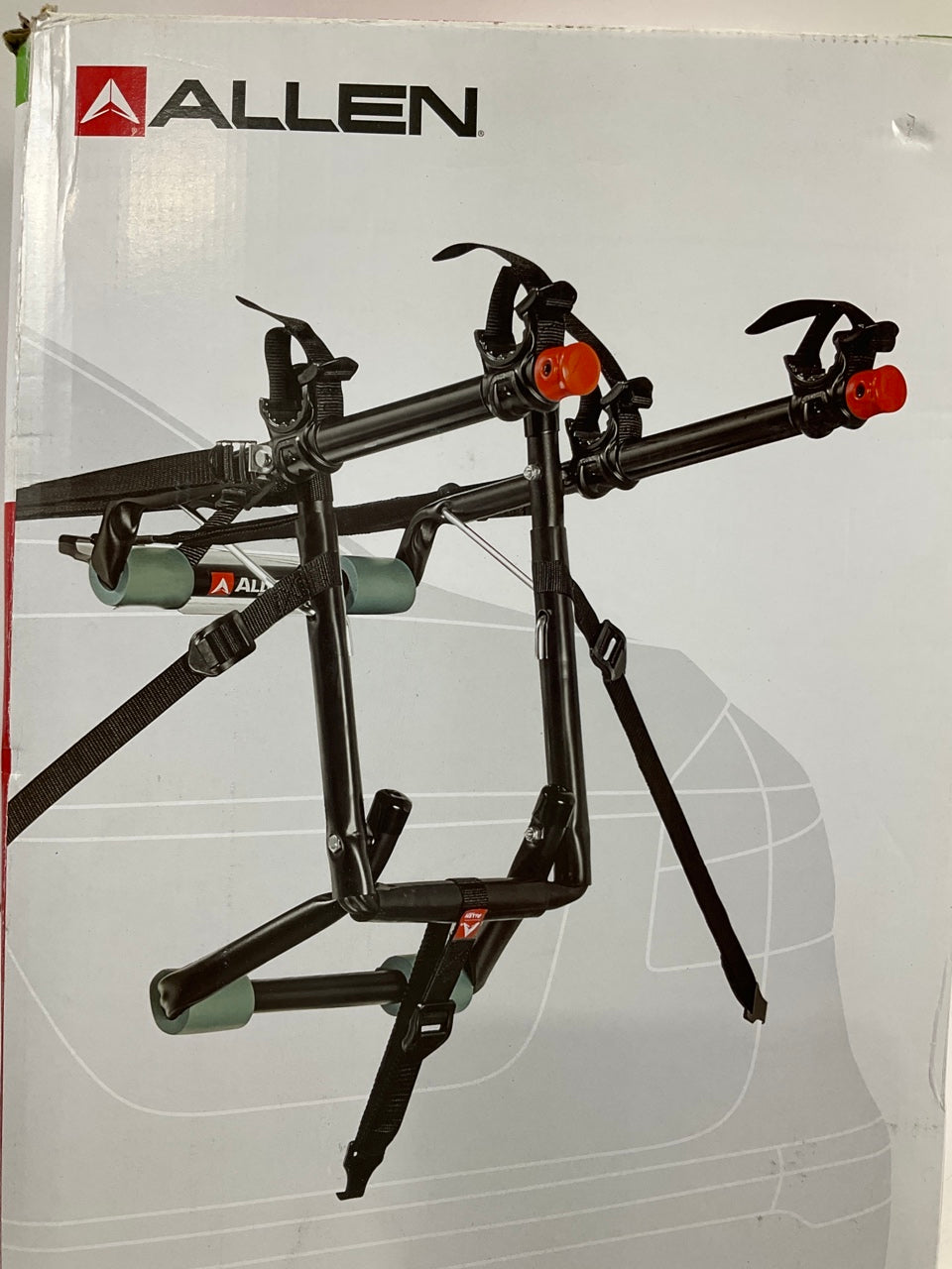 Allen 102DN Deluxe 2-Bike Trunk Mount Rack Bike Carrier