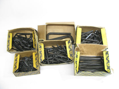 300 Pcs - DIFFERENT ALLEN WRENCHES LOT HEX KEYS: 1/8'' , 7/32'', 5/16'', 7/16'', 1/4