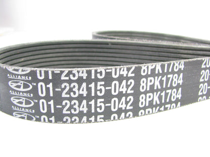 Alliance 01-23415-042 Serpentine Micro-V Belt Replaces: K080702 3289303 3934964