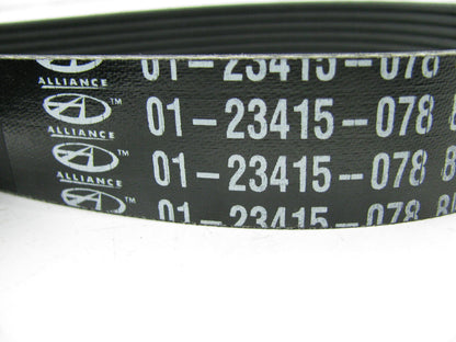 Alliance 01-23415-078 Serpentine Belt