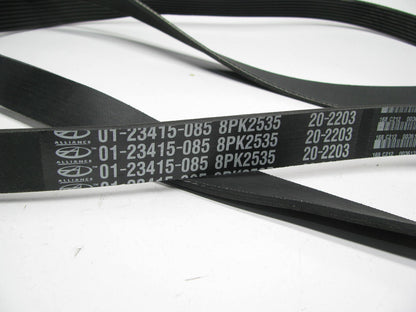 Alliance 01-23415-085 Serpentine Belt