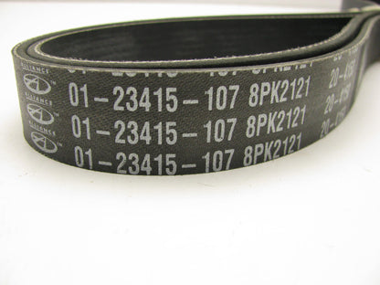 Alliance 01-23415-107  Serpentine Belt- Heavy Duty - 1.12'' X 84.00'' 8 Ribs