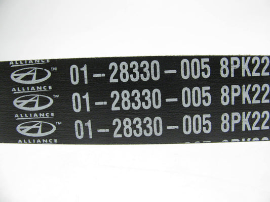 Alliance 01-28330-005 Serpentine V-Ribbed Belt 8PK2273
