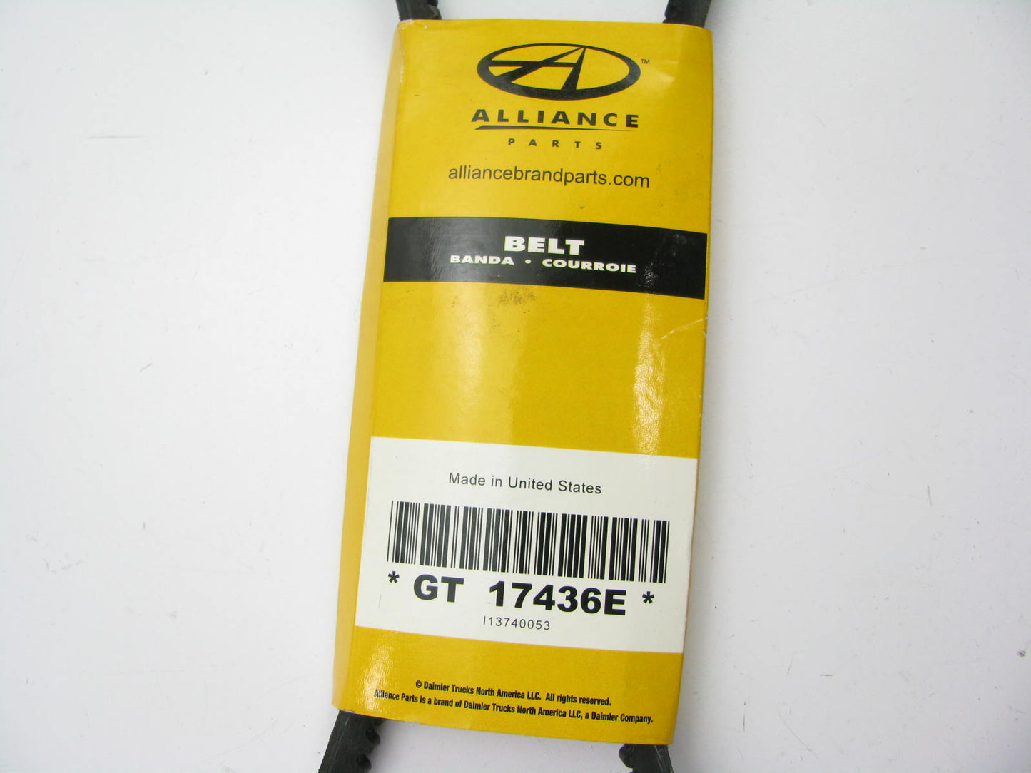 Alliance GT17436E Accessory Drive Belt - 0.50'' X 43.875'' - 36 Degree