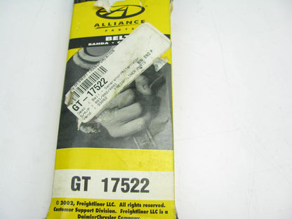 Alliance GT17522 Accessory Drive Belt - 0.53'' X 52.375'' - 36 Degree