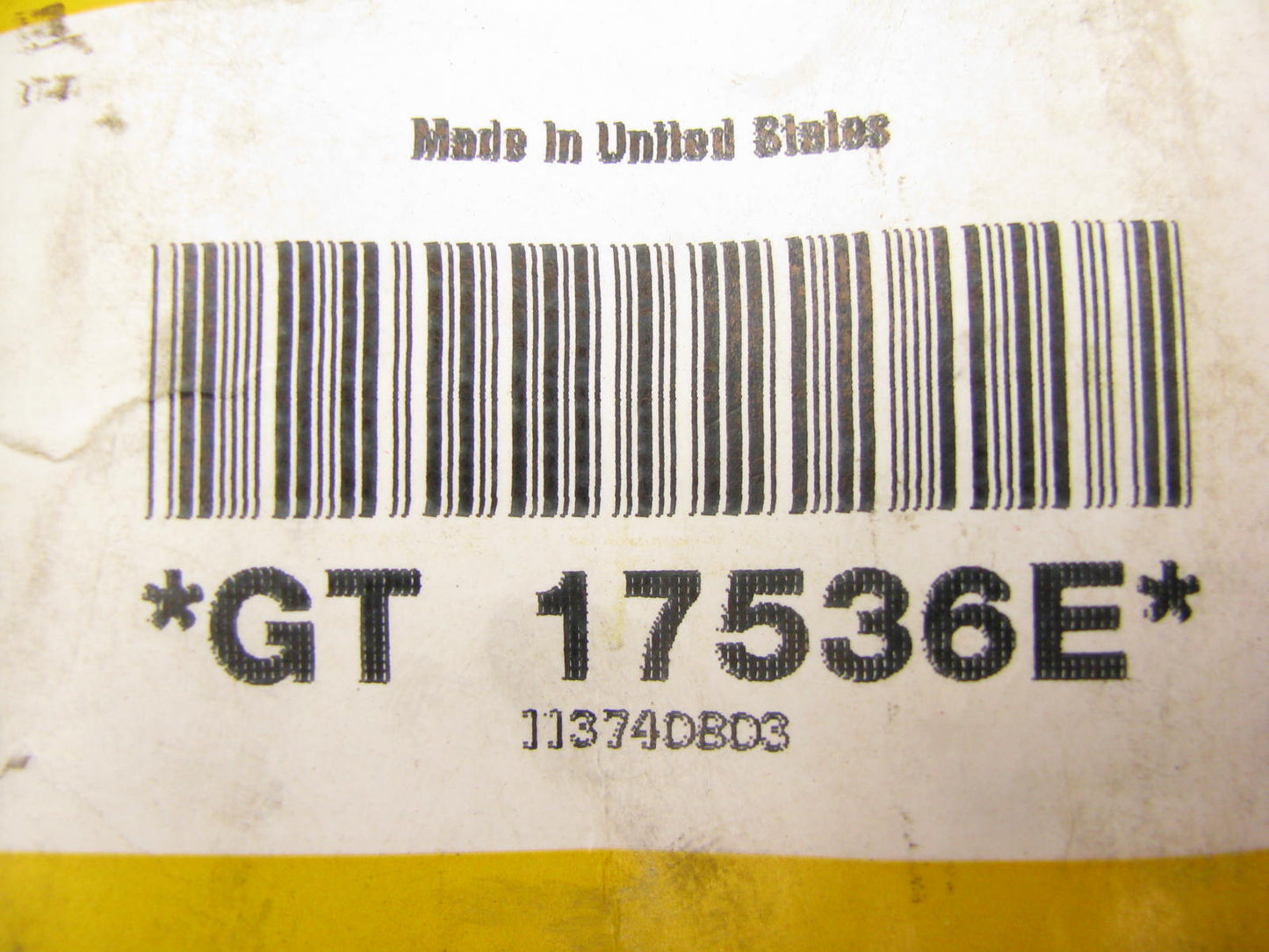 Alliance OEM GT17536E Accessory Drive Belt - .47'' X 54.38'' - 36 Degree