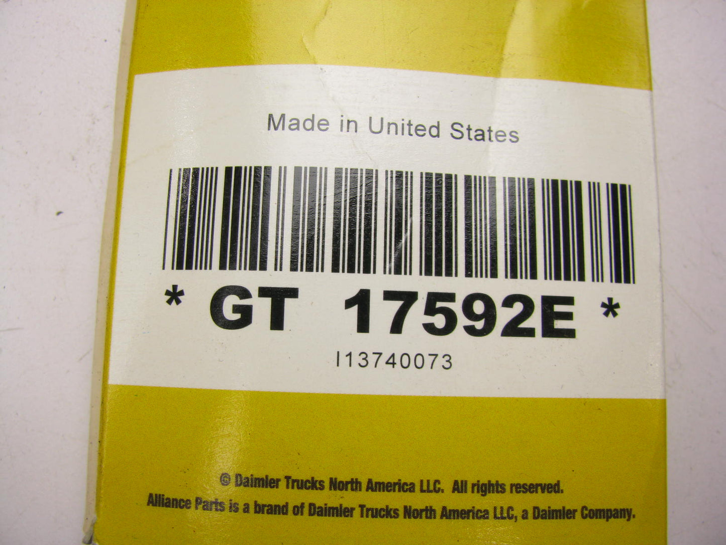 Alliance GT17592E Accessory Drive Belt 7590