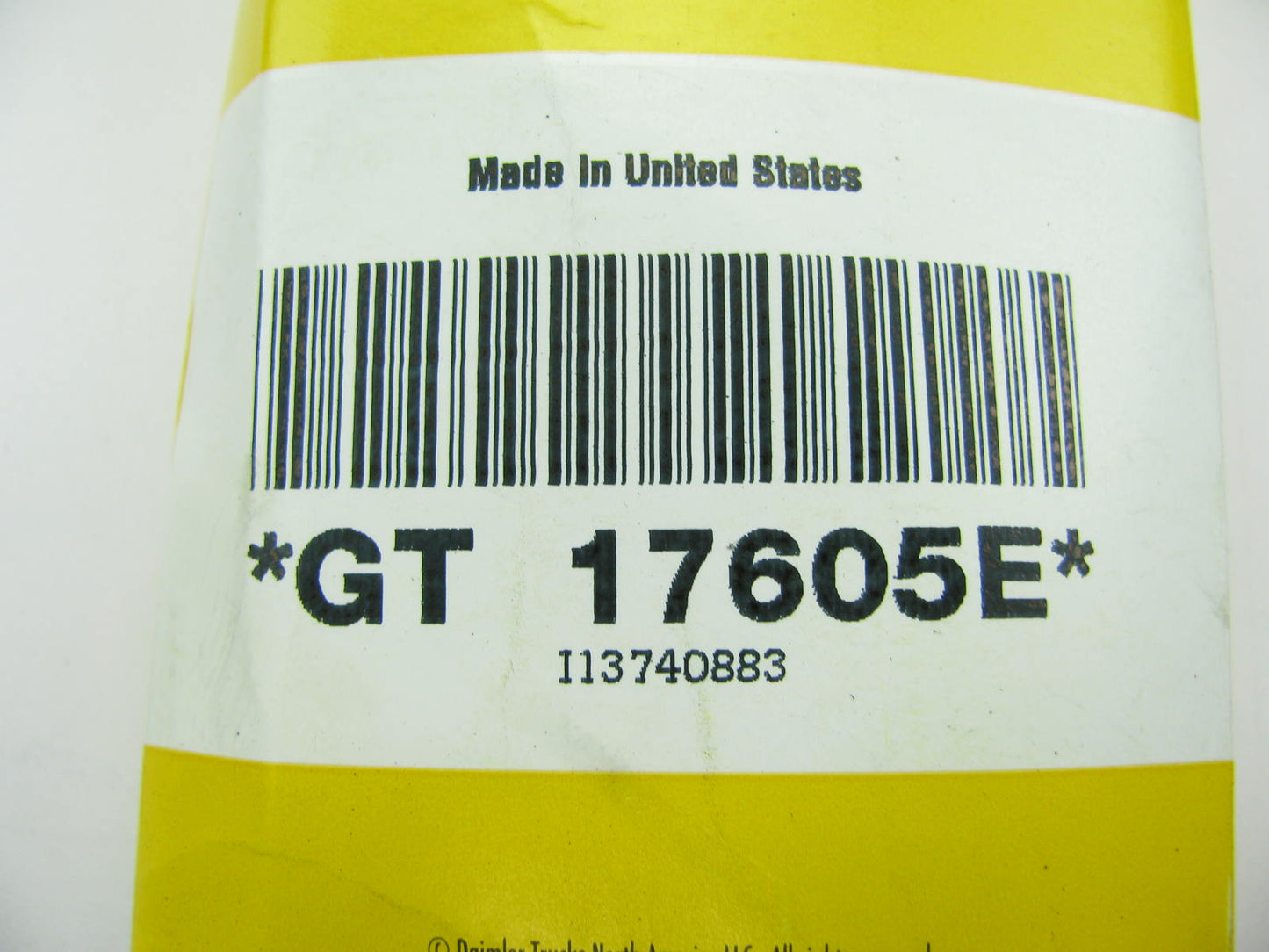 Alliance GT17605E Accessory Drive Belt - 0.47'' X 60.88'' - 36 Degree