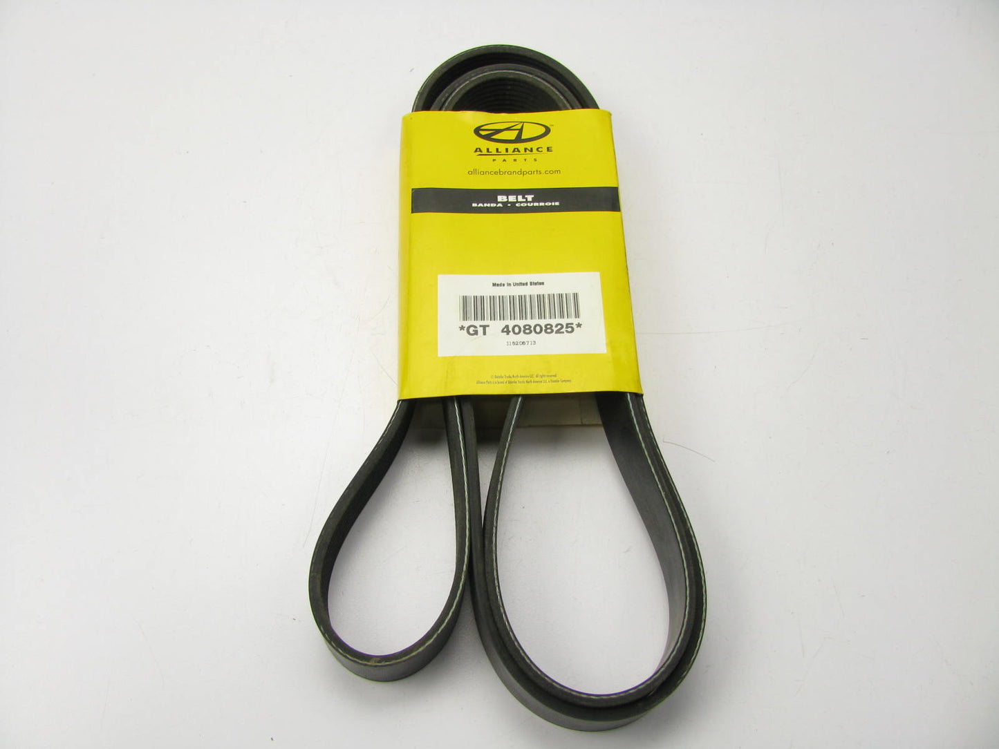 Alliance GT4080825 Serpentine Belt - 1.087'' X 83.159'' - 8 Ribs, 4080825