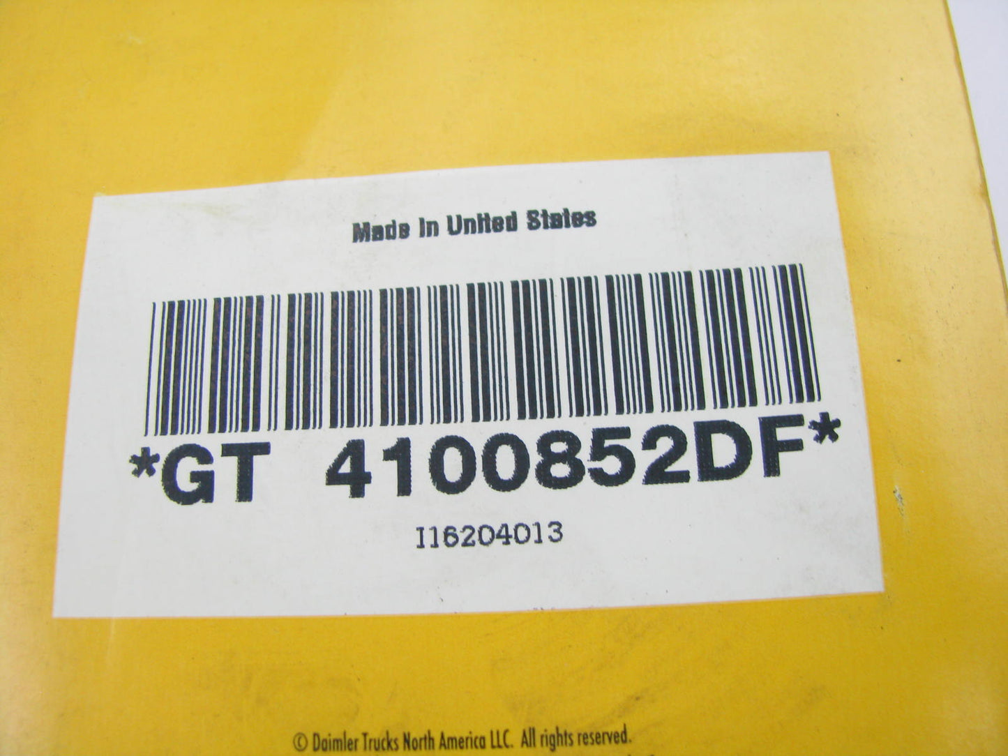 Alliance GT4100852DF Serpentine Belt - 1.367'' X 85.9'' - 10 Ribs