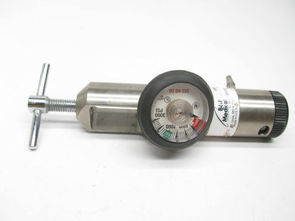 Used- B&F #21017  Oxygen Regulator 0-15 Lpm Hose Barb Fitting