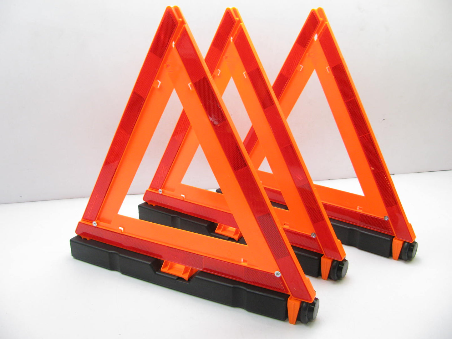 Allied 45561 Roadside Emergency Warning Triangles For Trucks 16.5'' X 17'' X 1.625