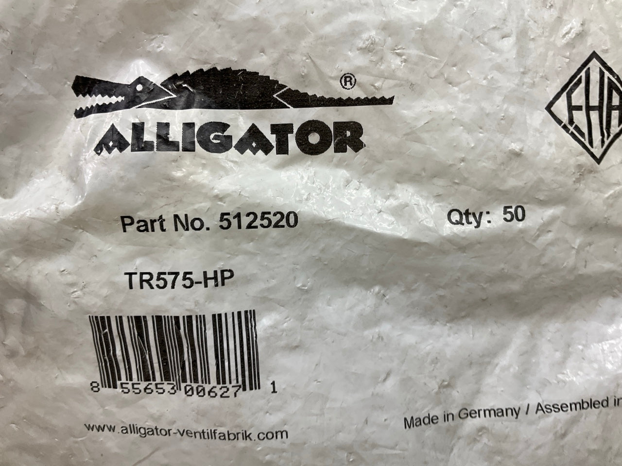 50 PACK Alligator 512520 Low Profile Chrome Tire Valve Stems TV-575-HP .625 Hole