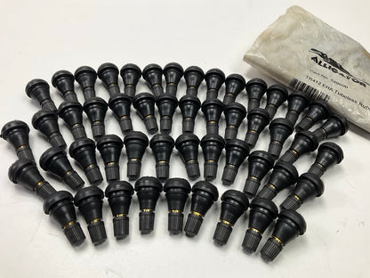(50) Pcs - Alligator 529900 TR412 EHA Tubeless Rubber Snap-In Valves