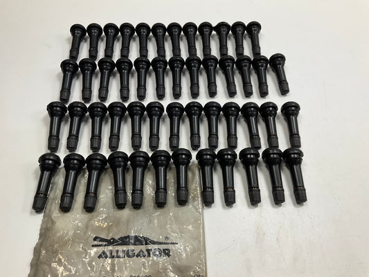 (50) Alligator 529920 Valve Core TR414 Snap-in Rubber Valves