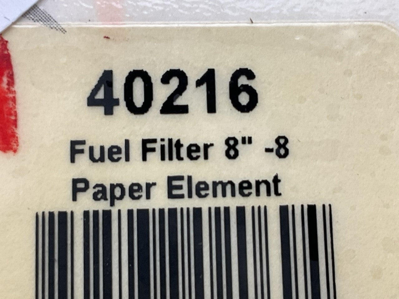 Allstar 40216 Performance Fuel Filter 10-Micron Aluminum 8 AN Male Inlet/Outlet