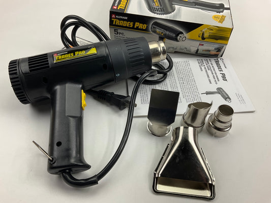 Alltrade Tools 836717 1500 Watt Heat Gun Heatgun With 4 Nozzle Adapter