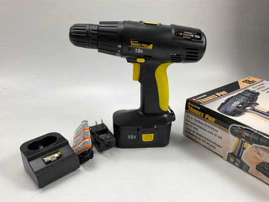 Alltrade 836710 Cordless Drill - 18V 1 Speed, With Battery & Charger