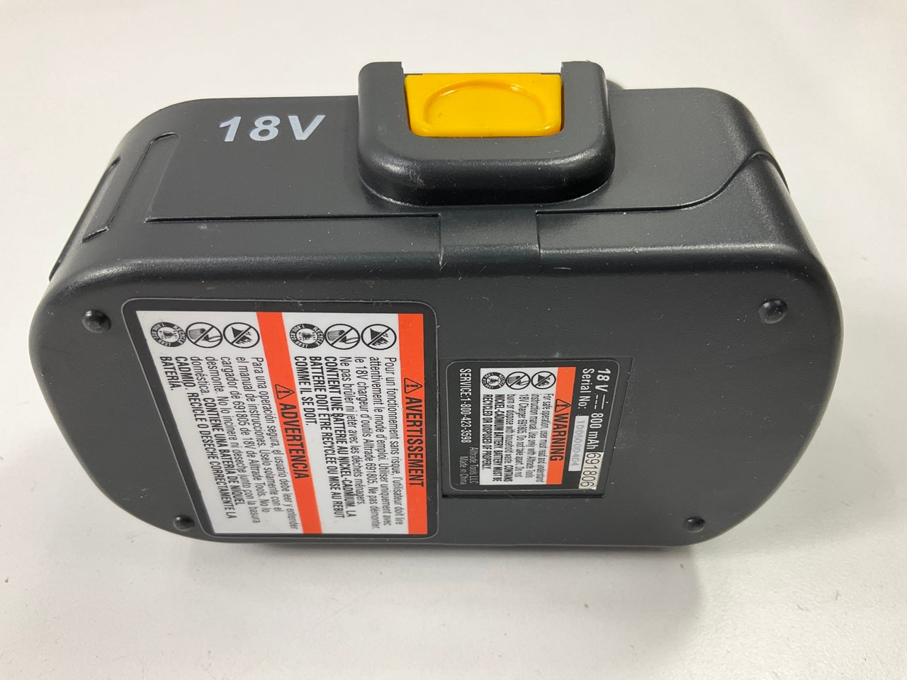 Tradespro 837211 18-Volt Replacement Battery