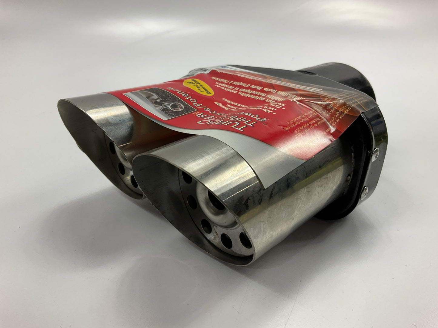 ALPENA Turbo Thruster Dual Tip Bolt-on Exhaust Tip - For 1'' To 2-5/8'' Pipe