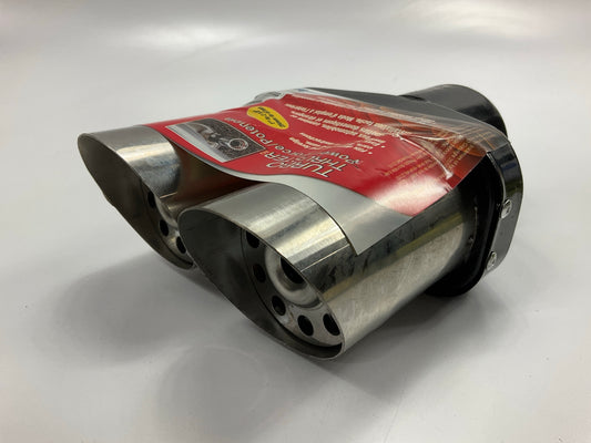 ALPENA Turbo Thruster Dual Tip Bolt-on Exhaust Tip - For 1'' To 2-5/8'' Pipe