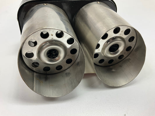 ALPENA Turbo Thruster Dual Tip Bolt-on Exhaust Tip - For 1'' To 2-5/8'' Pipe