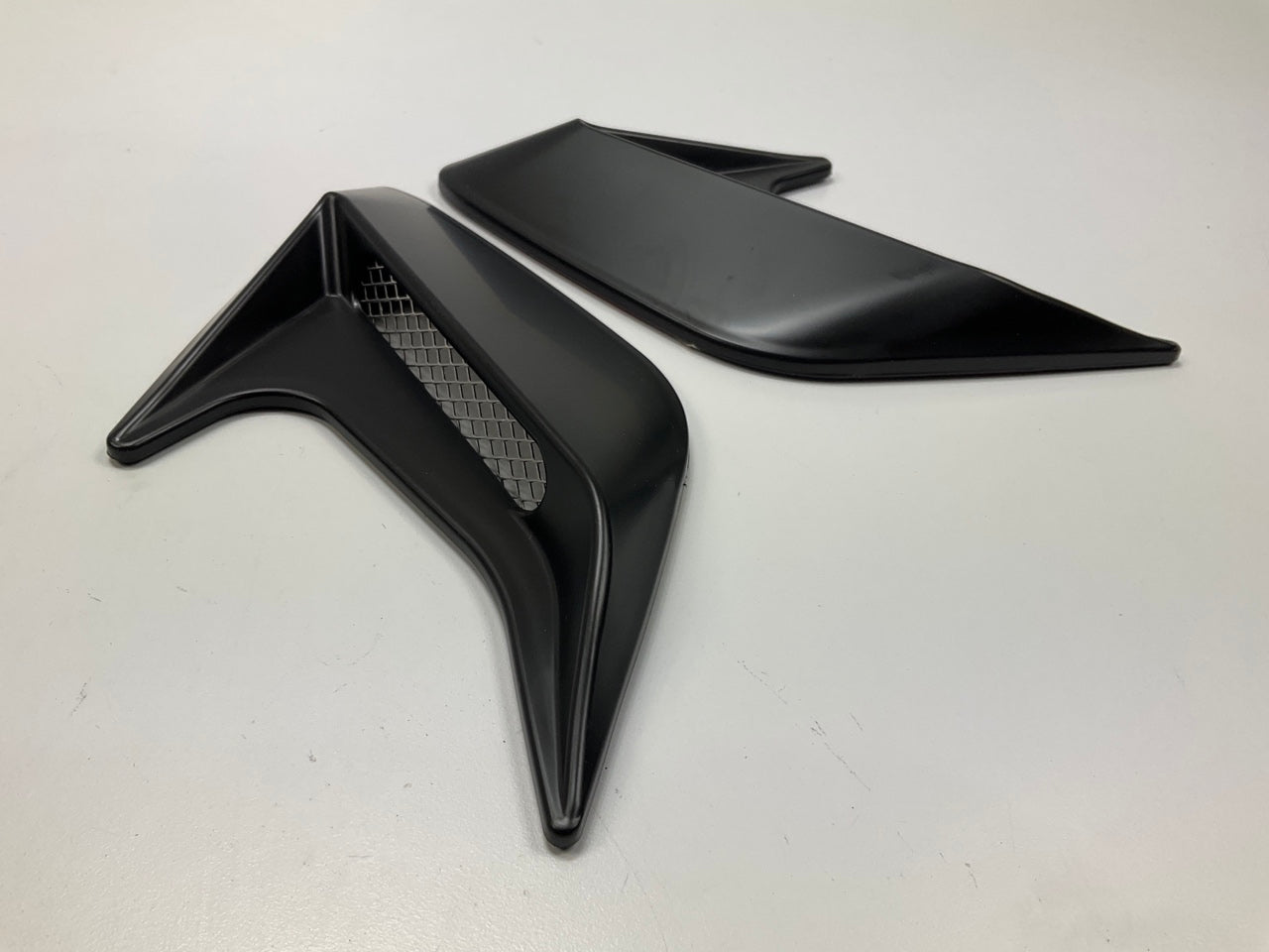 Alpena 28509 Self-Adhesive Black Out Side Fender Vent Mini Air Scoop - 2 Pieces
