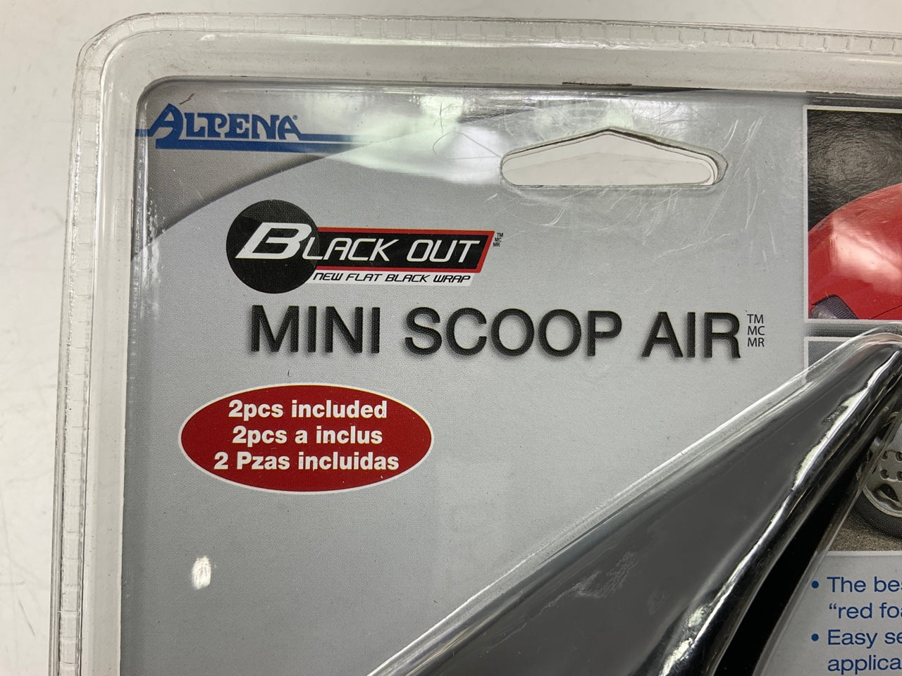Alpena 28509 Self-Adhesive Mini Air Scoop - 2 Pieces