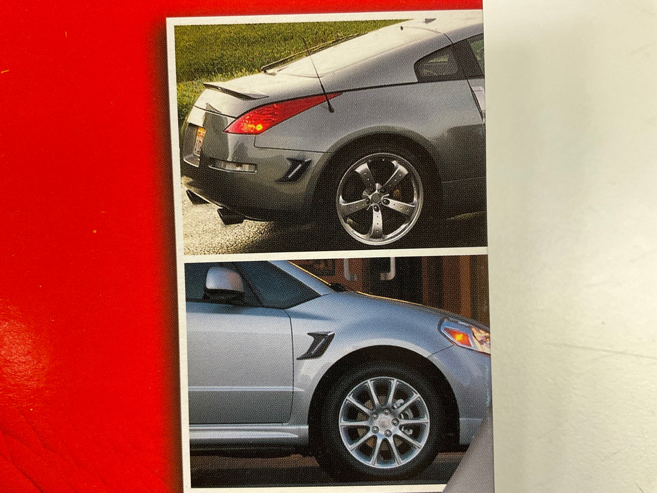 Alpena 28509 Self-Adhesive Black Out Side Fender Vent Mini Air Scoop - 2 Pieces