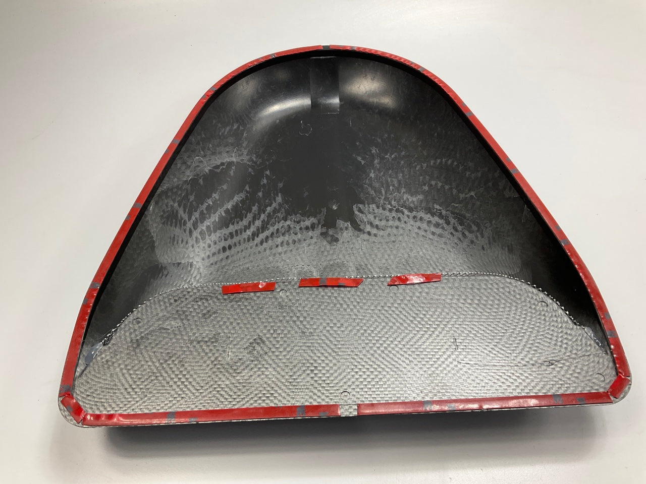 Alpena 28513 Decorative Carbon Fiber Tunnel Hood Scoop - 15.5'' X 14'' X 2''