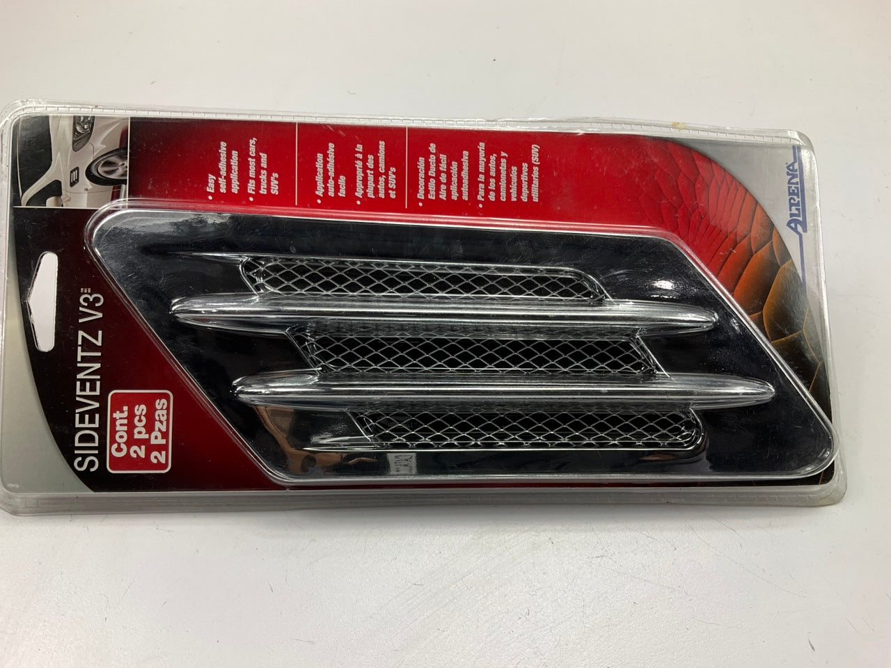 Alpena 29764 SET OF 2 - UNIVERSAL CHROME Side Ventz V3