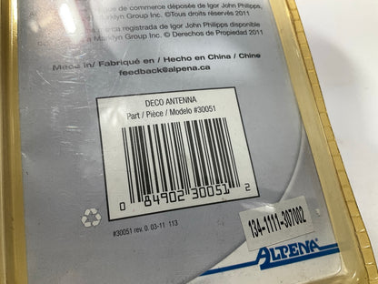 Alpena 30051 UNIVERSAL Deco Dummy Fuba Roof Antenna