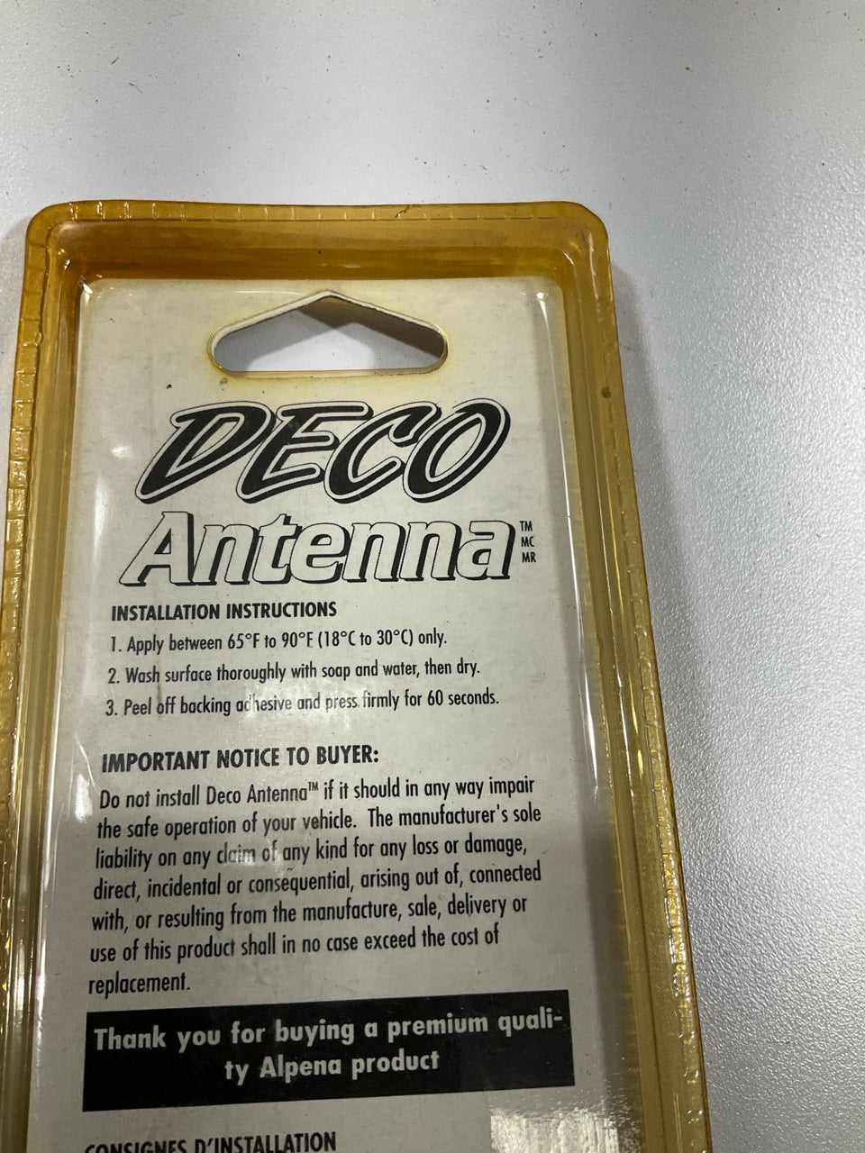 Alpena 30541 UNIVERSAL Deco Fuba Dummy Roof Antenna
