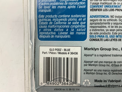 Alpena 36436 Blue Glo Pod LED Accent Lights