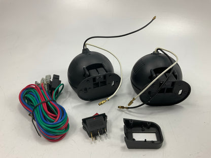 Alpena 70212 3-1/2'' ULTRAFOGZ Fog Light Lamp Kit With Wiring & Switch