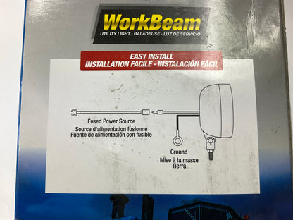 Alpena 70213 WorkBeam Utility Light Lamp, Halogen Auxiliary Light 12v